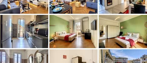 2 slaapkamers, een strijkplank/strijkijzer, wifi