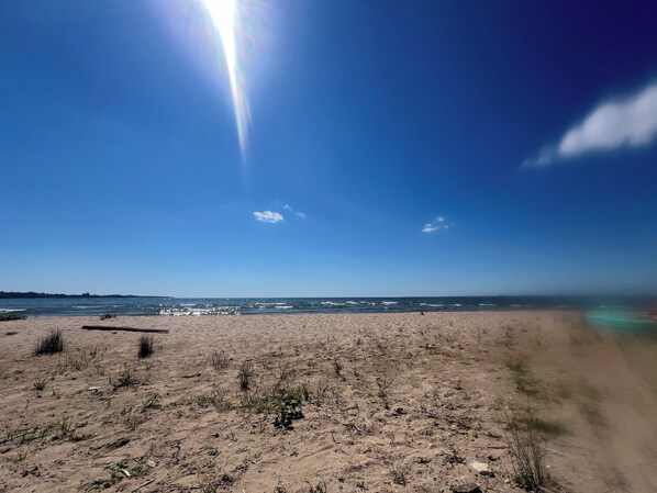 Liegestühle, Strandtücher