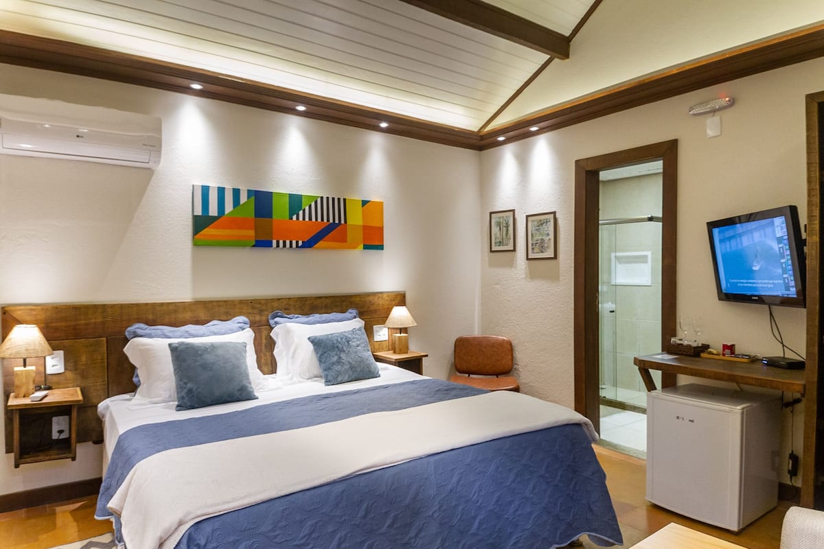 Roupas de cama antialérgicas, Wi-Fi de cortesia