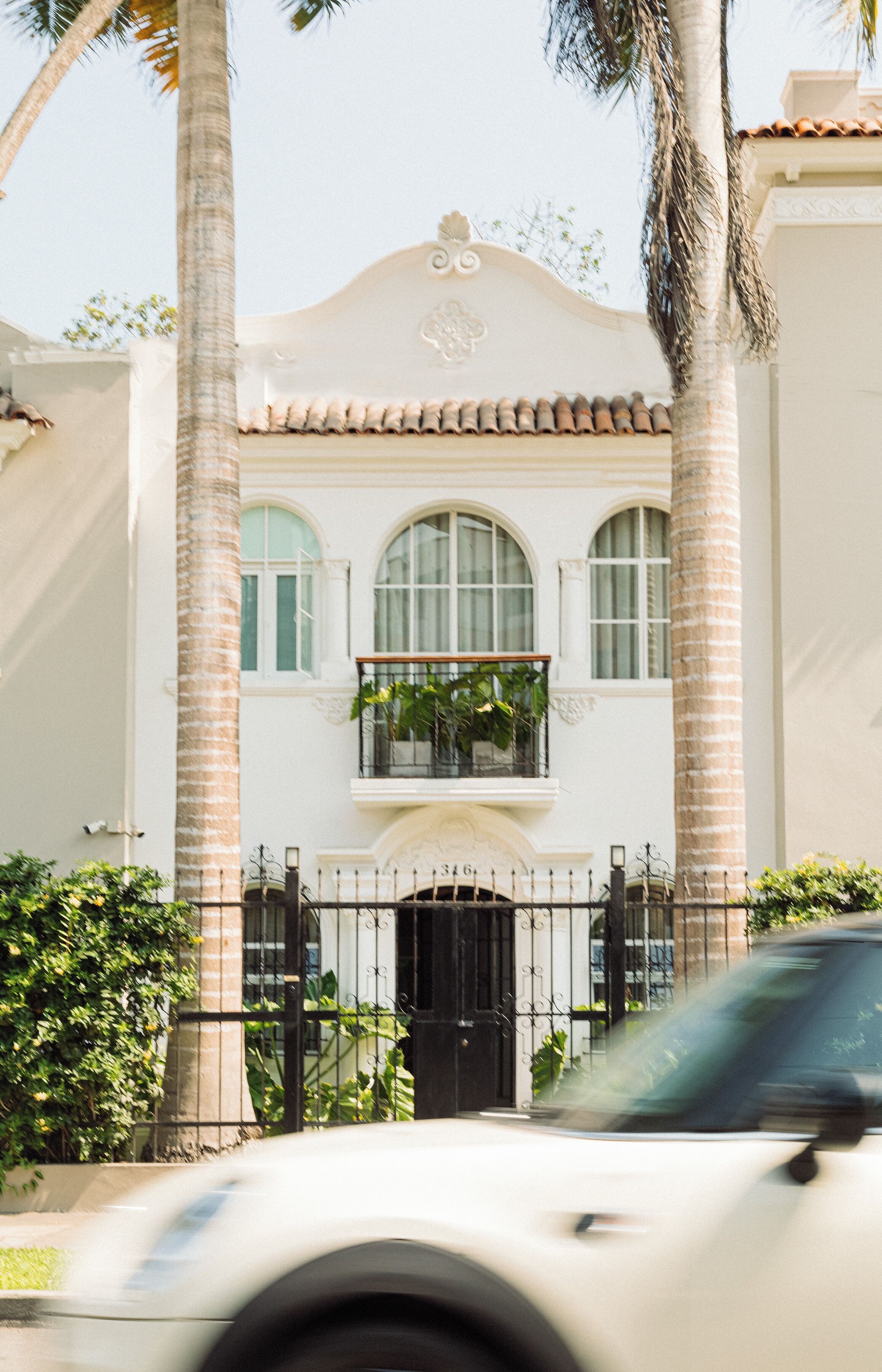 Fachada de la propiedad