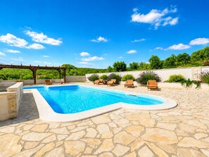 Una piscina climatizada