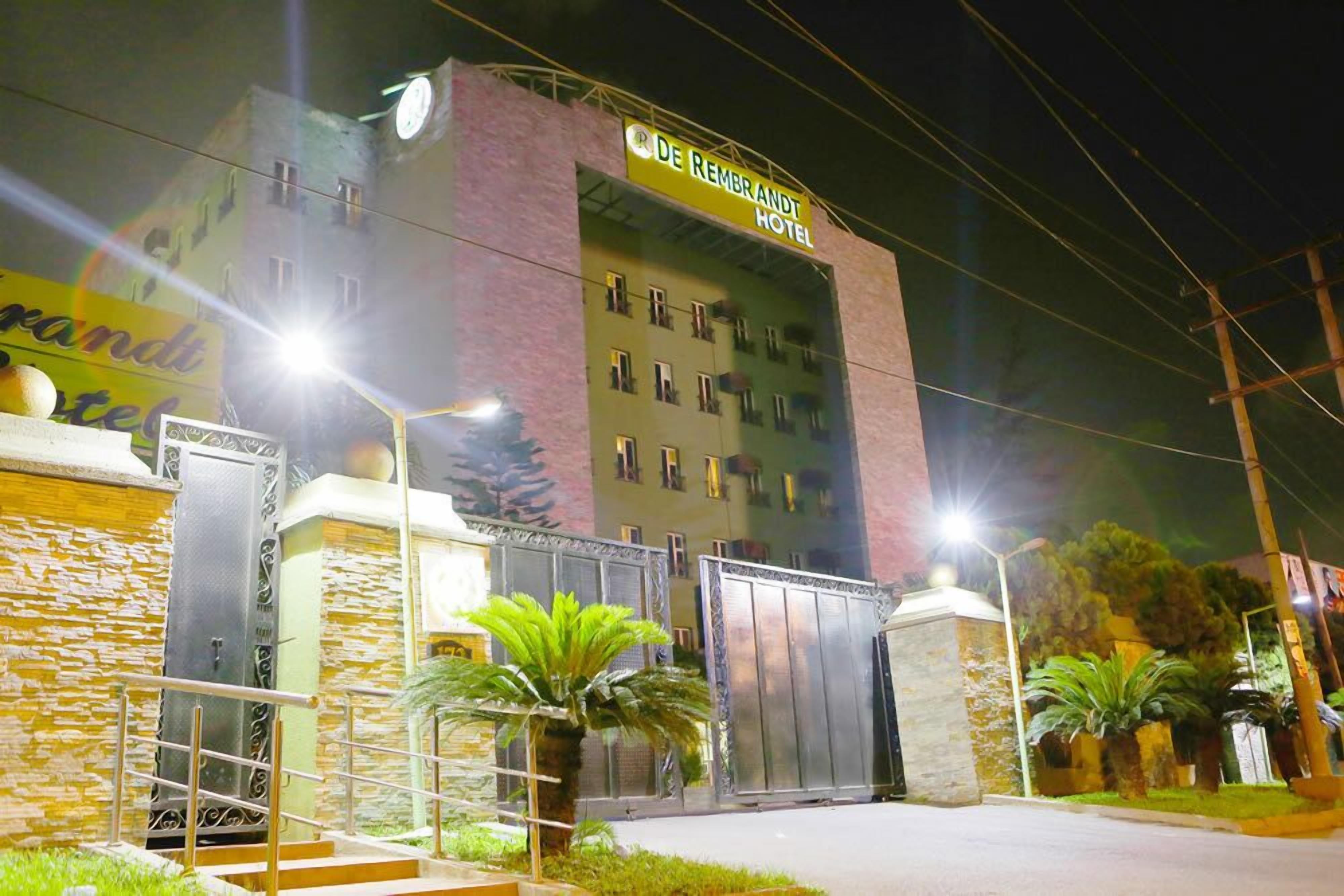 Front of property – evening/night