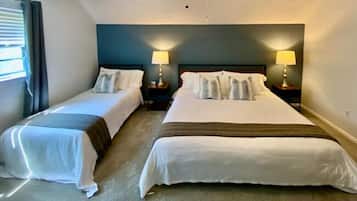 5 bedrooms, iron/ironing board, travel crib, WiFi