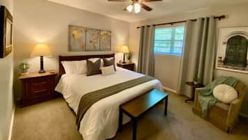 5 bedrooms, iron/ironing board, travel cot, WiFi