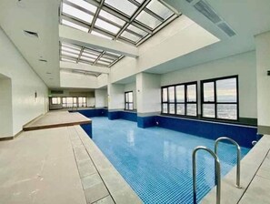 Indoor pool, outdoor pool