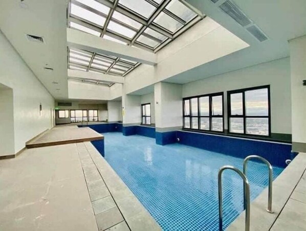 Indoor pool, outdoor pool