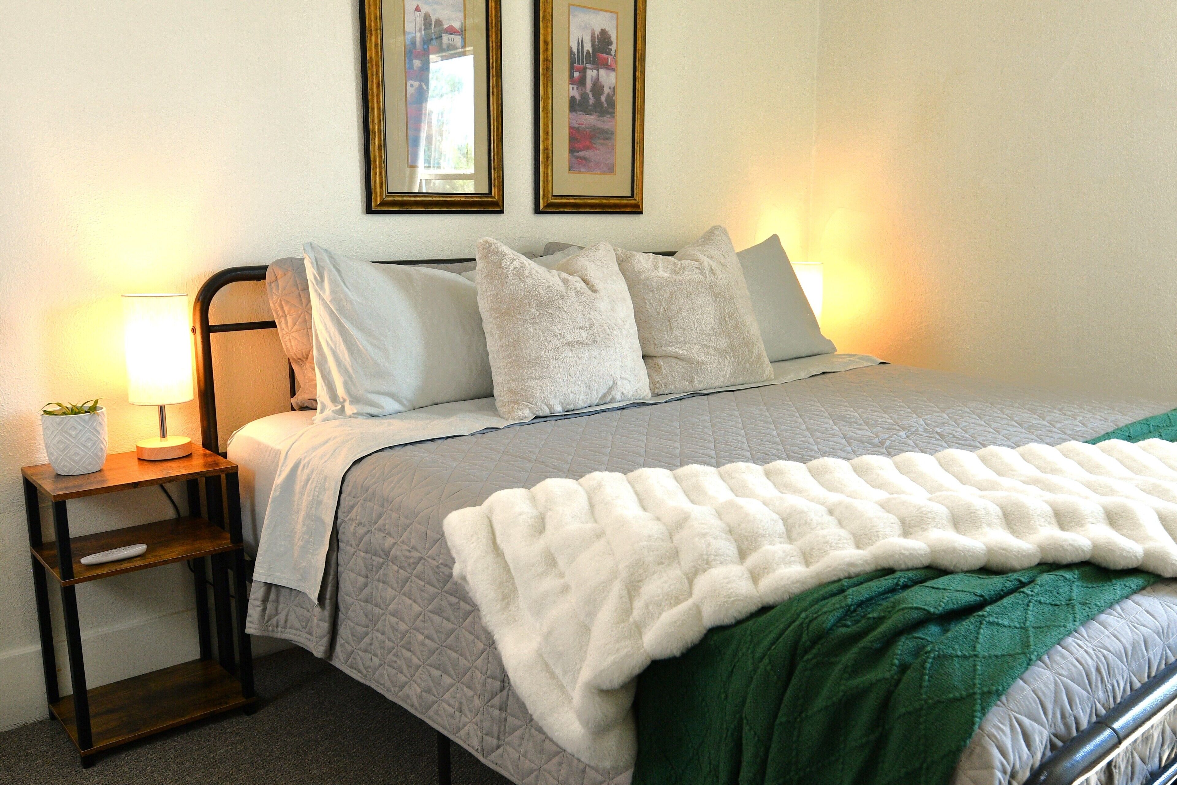 2 habitaciones, wifi gratis y ropa de cama 