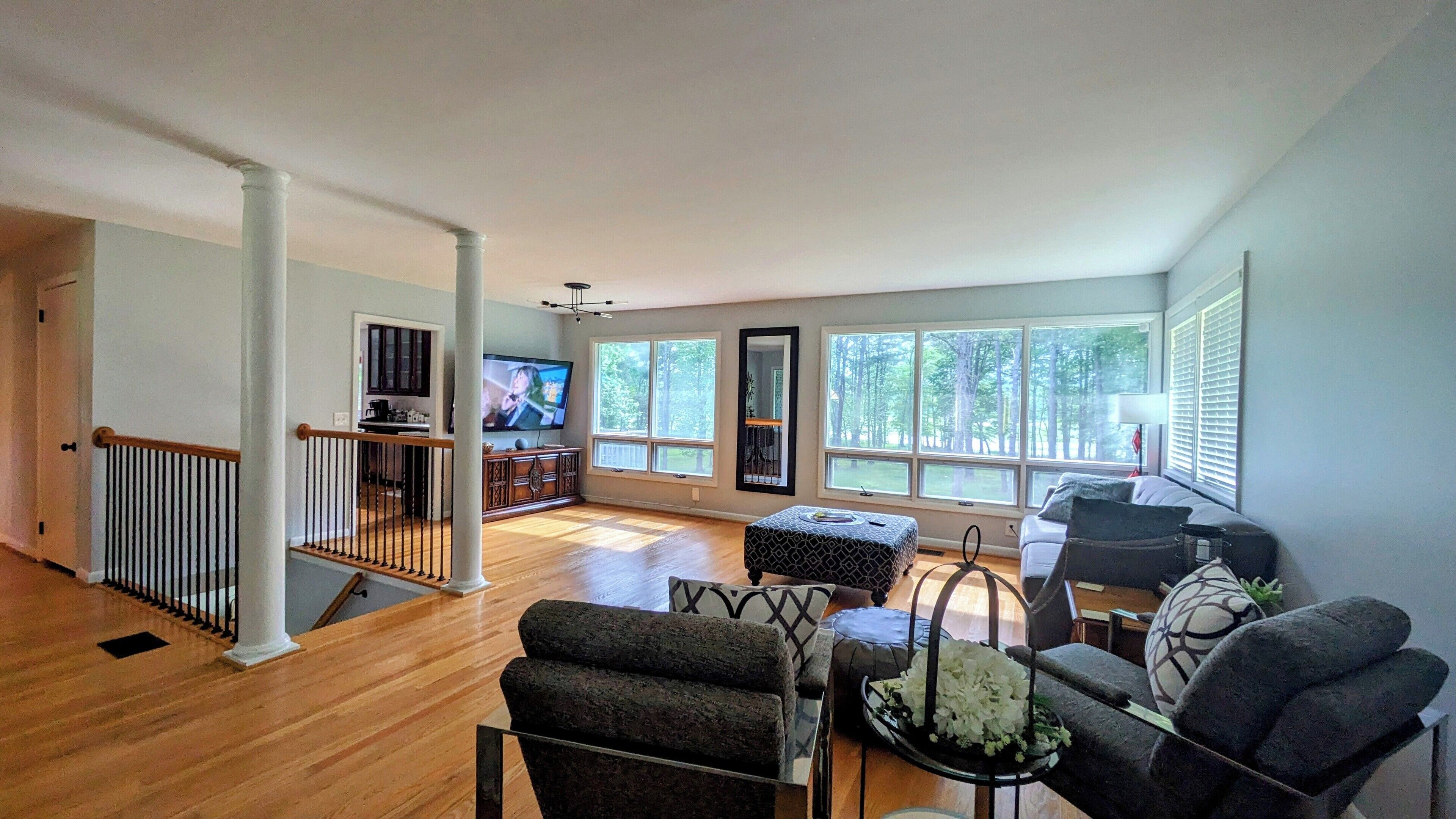 Shallow Waterfront Private 3 Bedrooms+Bunkroom+FirePit+Grill+Games