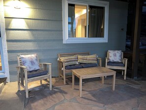 Terrace/patio - Green Jay House - Large Backyard and Nearby Pool (Centennial)