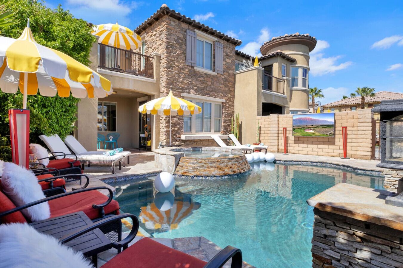 Außenpool, beheizter Pool