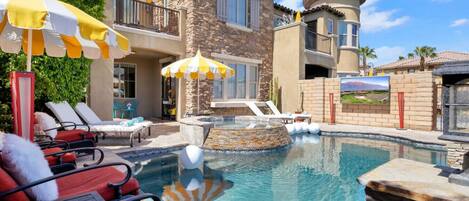 Außenpool, beheizter Pool