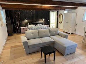 1 soverom, strykejern/-brett, wi-fi og sengetøy