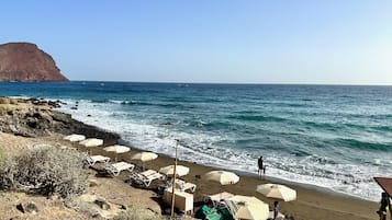 On the beach