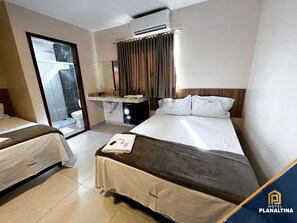 Habitación básica con 2 camas individuales, 1 habitación | Wifi gratis