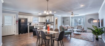 Modern, family-friendly home 10 minutes from the U of A & Dickson Street