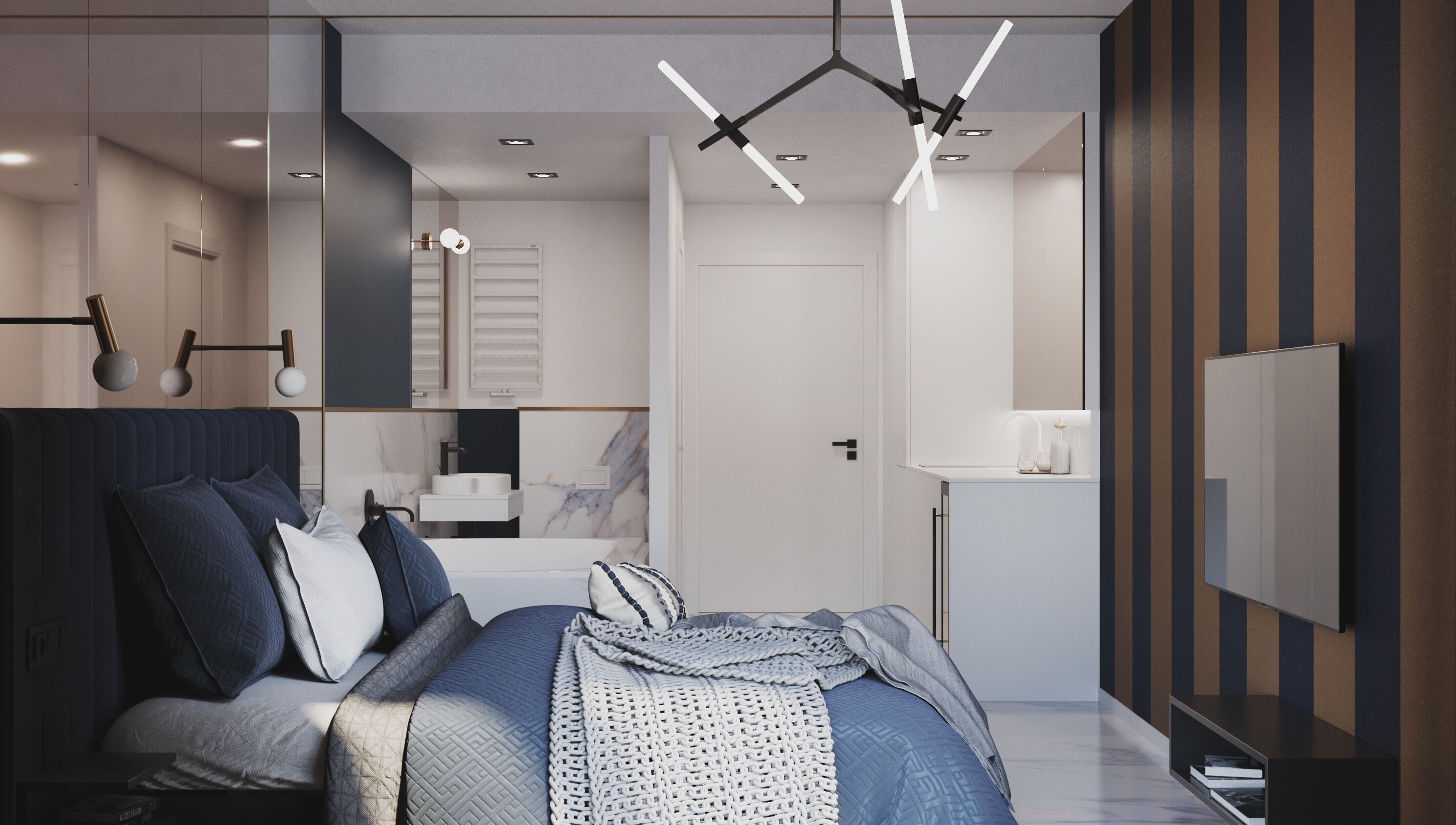 Apartamento City | Sala de estar