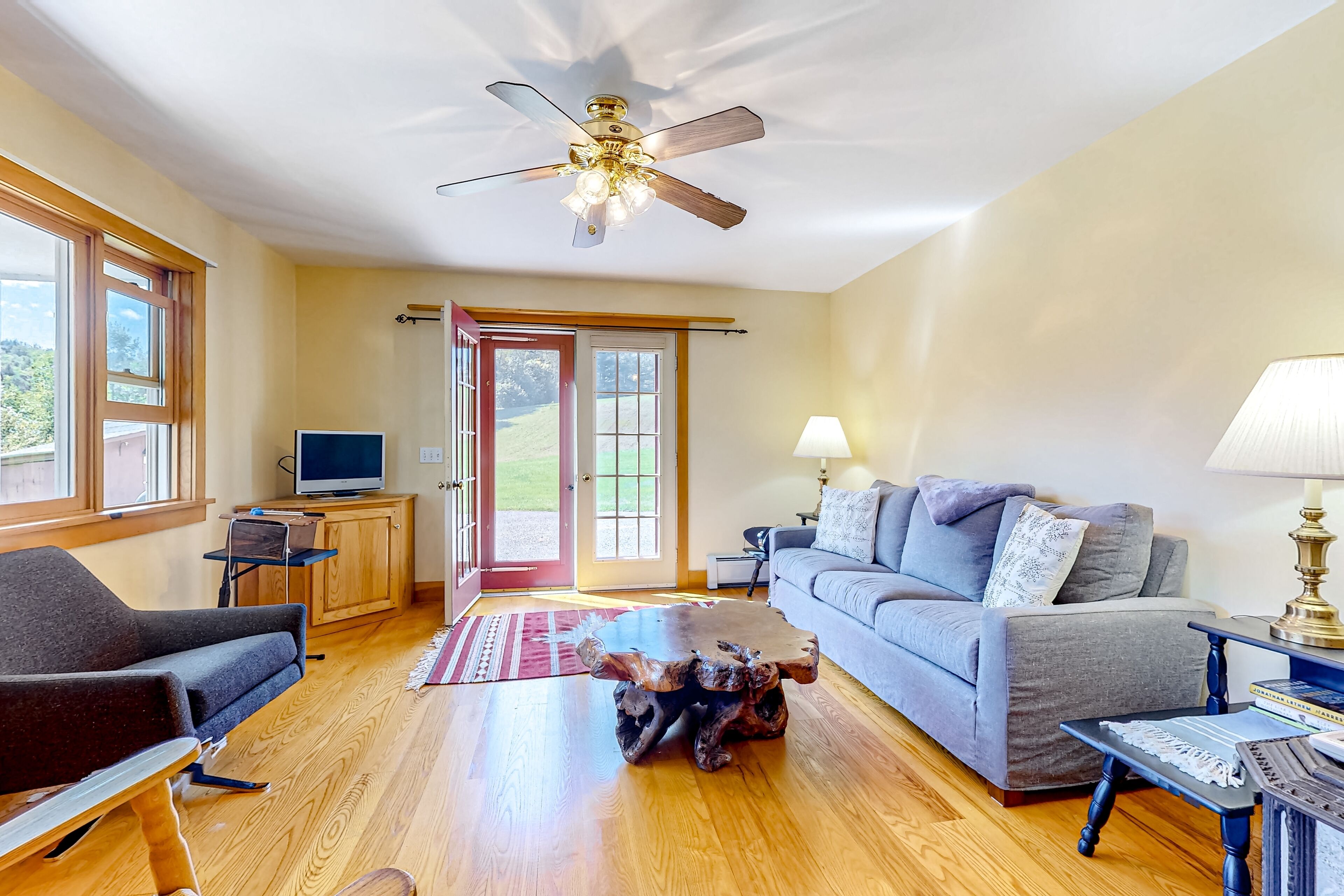 Country home with gorgeous property, porch & unobstructed mountain view