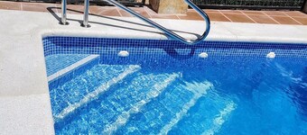 Rural house Higueras, with swimming pool and barbecue. (Suitable for pets). 