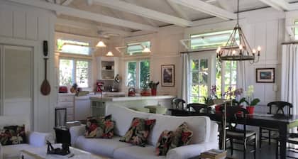 Private well appointed cottage, steps from beach