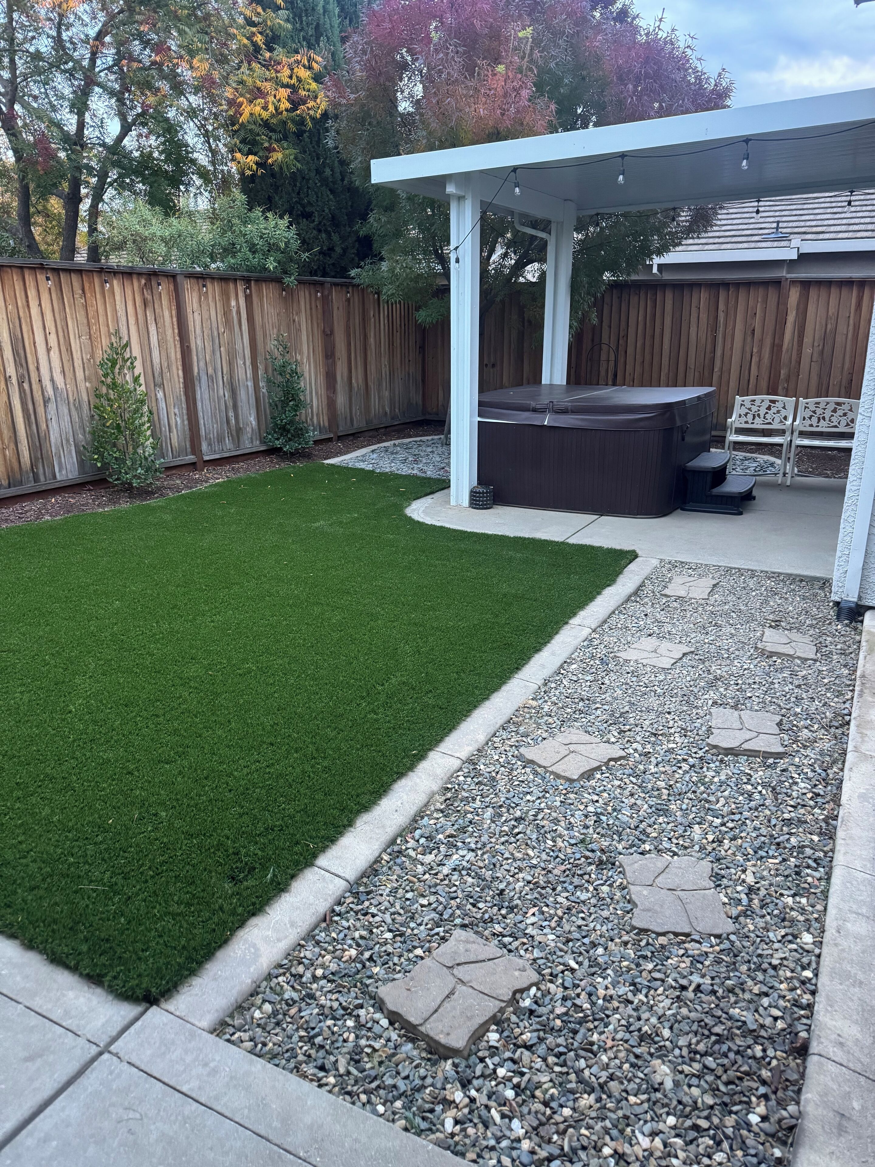 Bain à remous extérieur