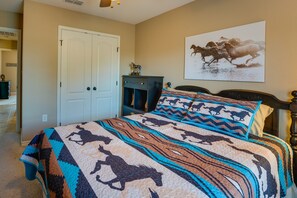 3 habitaciones, tabla de planchar con plancha, wifi y ropa de cama 