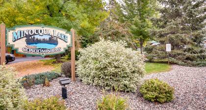 Lake Minocqua Condo w/ Shared Fire Pit!
