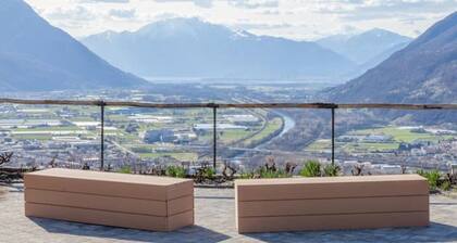 Walnut apartment surrounded by greenery