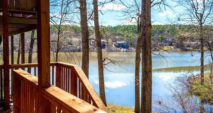 Tranquil lake view, double decks, beach, golf, hike, fish, indoor pool-gym 4fee