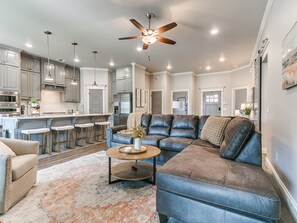 TV connectée, cheminée