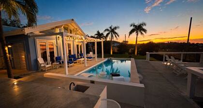 Cruzan Time, New Pool, Buck Island view, Starlink, solar, 3 minutes to beach