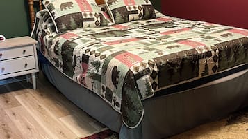 1 chambre, fer et planche Ă repasser, Wi-Fi gratuit, draps fournis