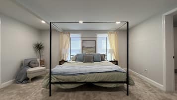 5 多间卧室、熨斗/熨衣板、WiFi、床单