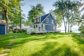Exterior - Lakefront Center Ossipee Home w/ Boat Dock! (Center Ossipee)