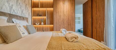 1 slaapkamer, een strijkplank/strijkijzer, gratis wifi, beddengoed