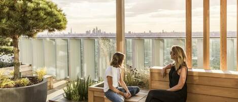 Overnatningsstedets område