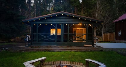 Hot Tub, King Bed, EV Charger 5 MI to Mt Rainier