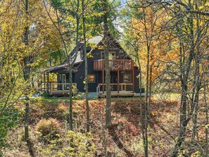 Exterior - Riverfront | Hot Tub, Fireplace, Kayaks & Tubes (Reed City)