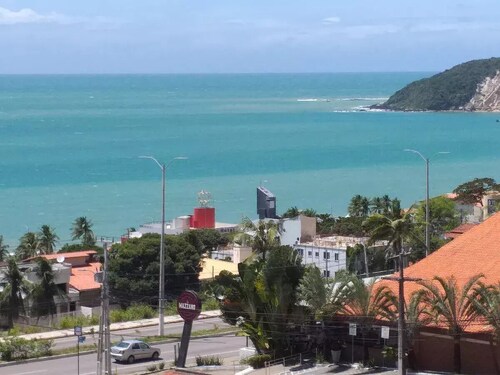 Apartamento em Ponta Negra Frente Para o Mar - 6 Hóspedes