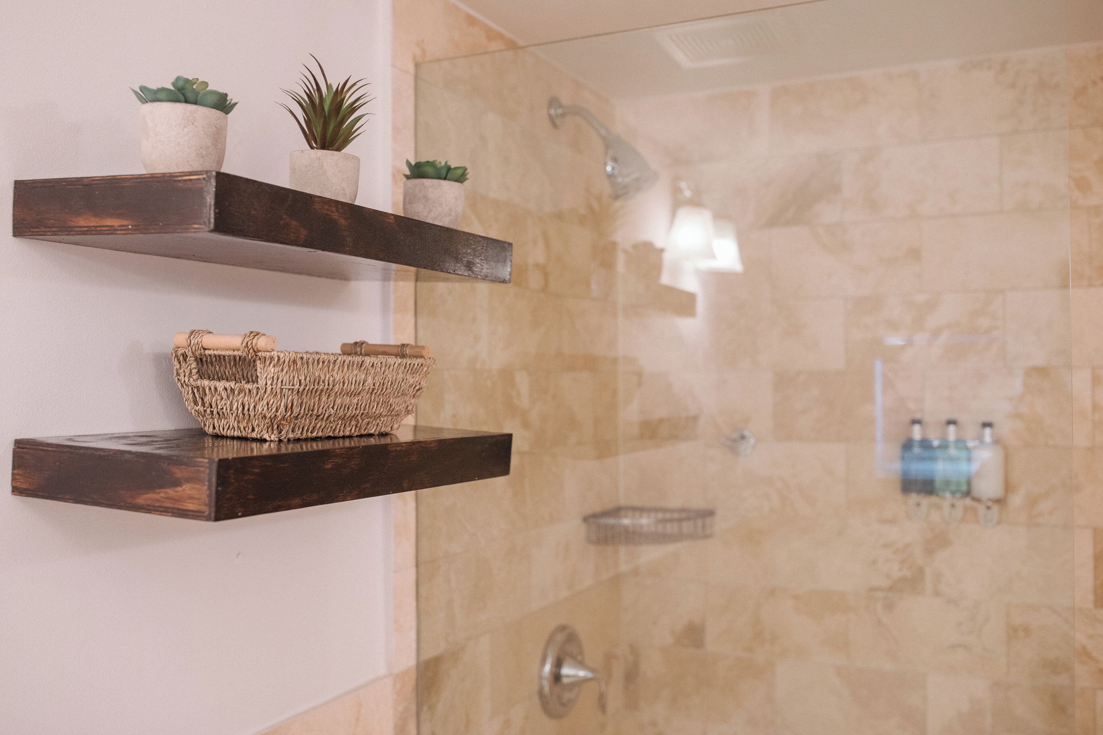 suite | bathroom | hair dryer, bathrobes, slippers, towels