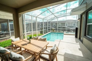 Piscine chauffée
