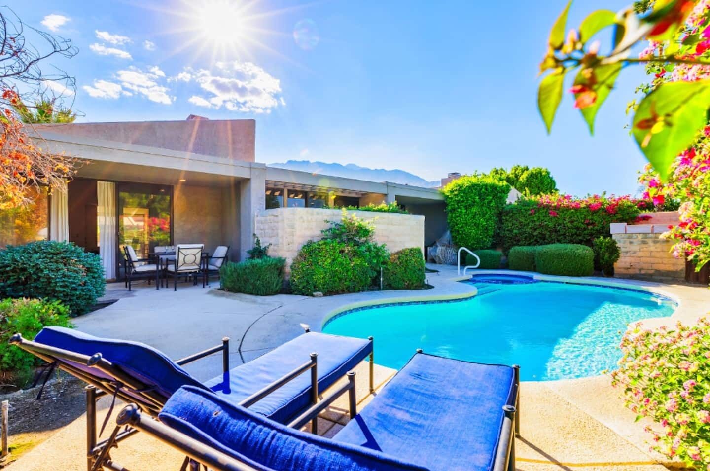 Una piscina climatizada