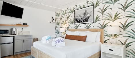 1 chambre, fer et planche Ă repasser, Wi-Fi, literie fournie