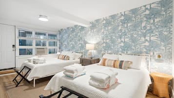 1 slaapkamer, een strijkplank/strijkijzer, wifi, beddengoed