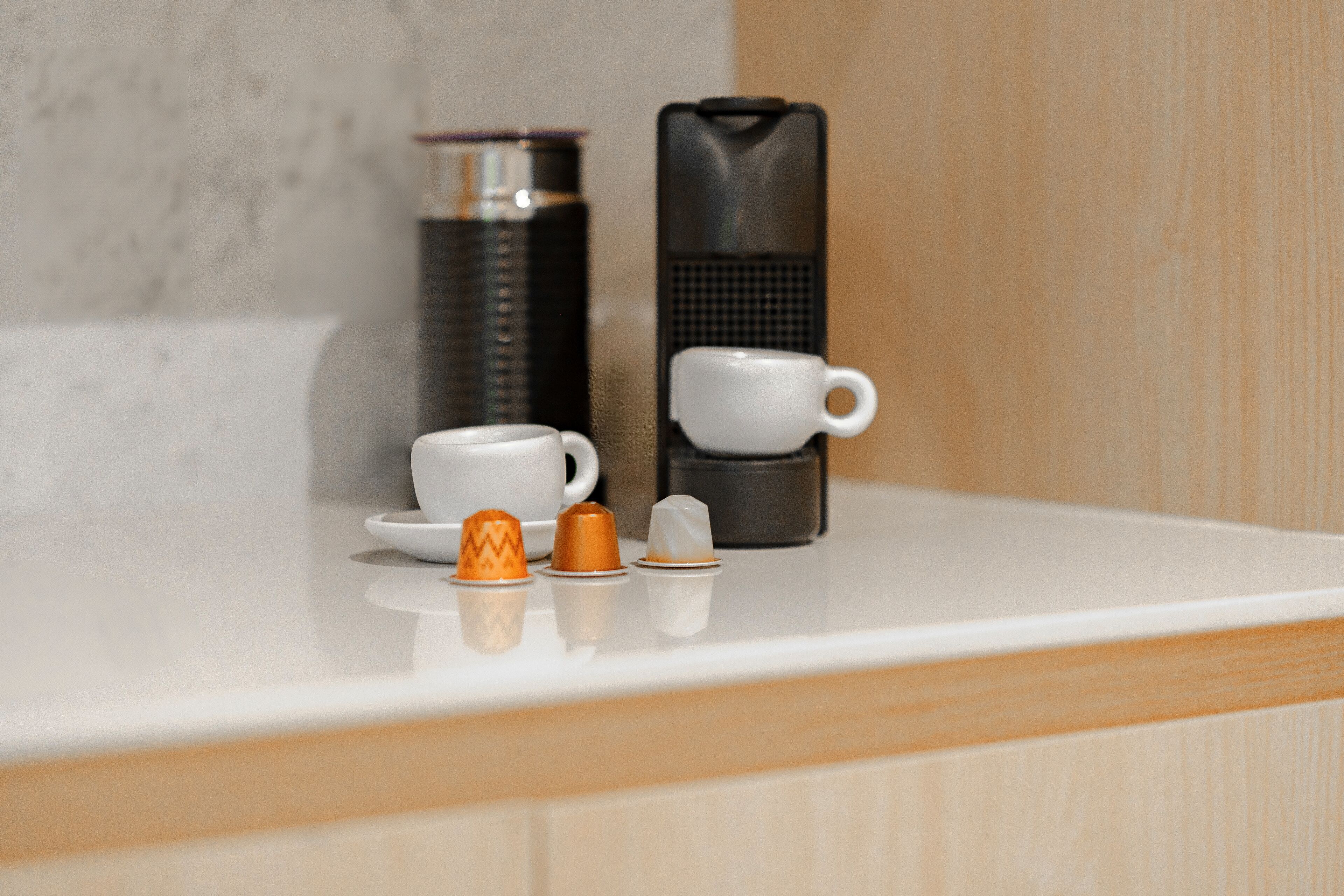 Kaffe og/eller kaffemaskin