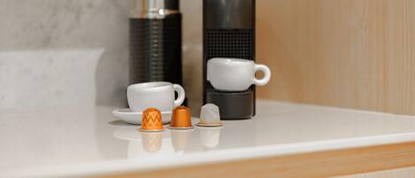 Kaffe og/eller kaffemaskin