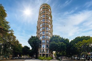 Fachada del alojamiento