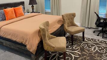 4 dormitorios, tabla de planchar con plancha, wifi gratis y ropa de cama