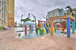 Una piscina riscaldata