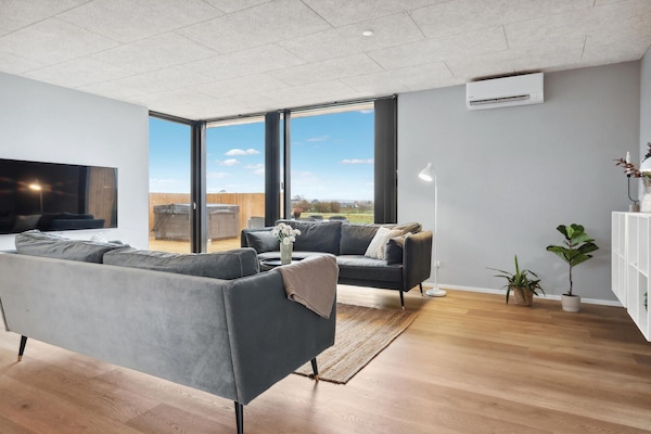 Cheminée, table de tennis de table