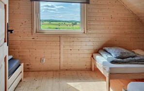 2 makuuhuonetta, vauvan matkasänky, ilmainen Wi-Fi